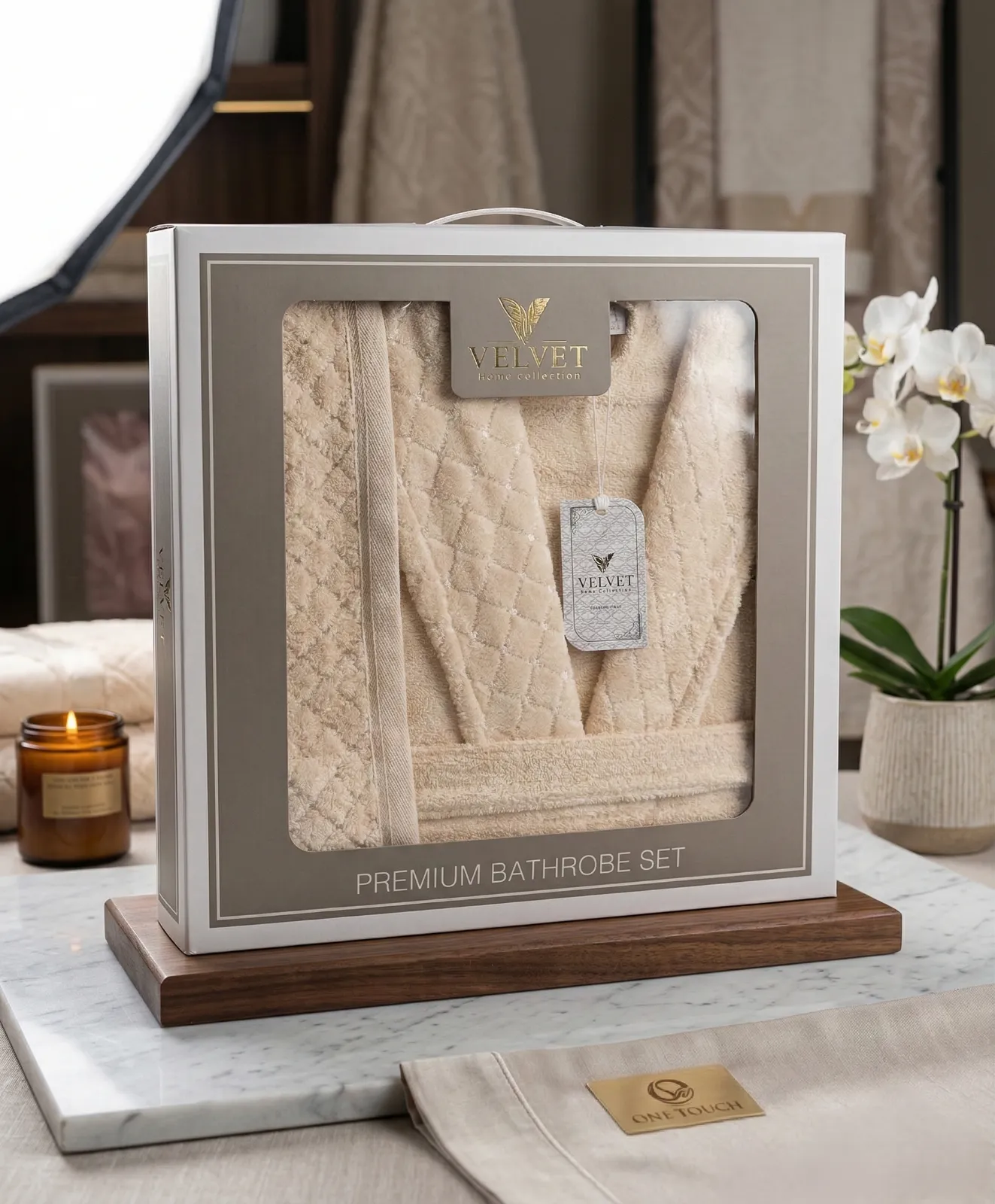 Peignoir VELVET Home - Vue principale